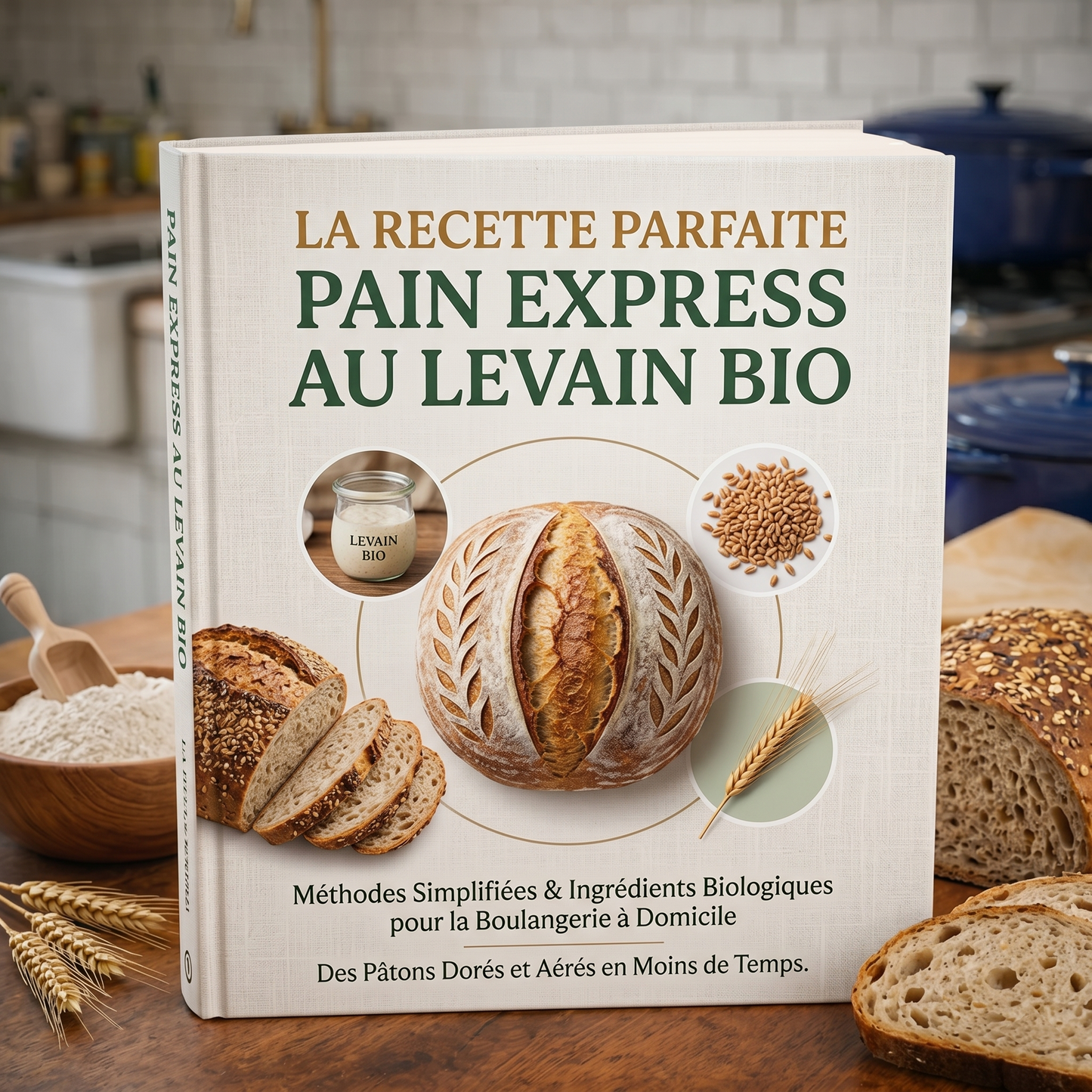 Ebook : La Recette Parfaite du Pain Express au Levain Bio
