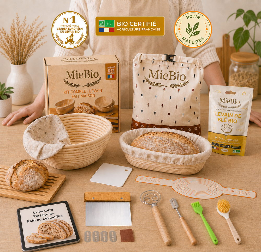 Kit complet pain au levain bio maison MieBio