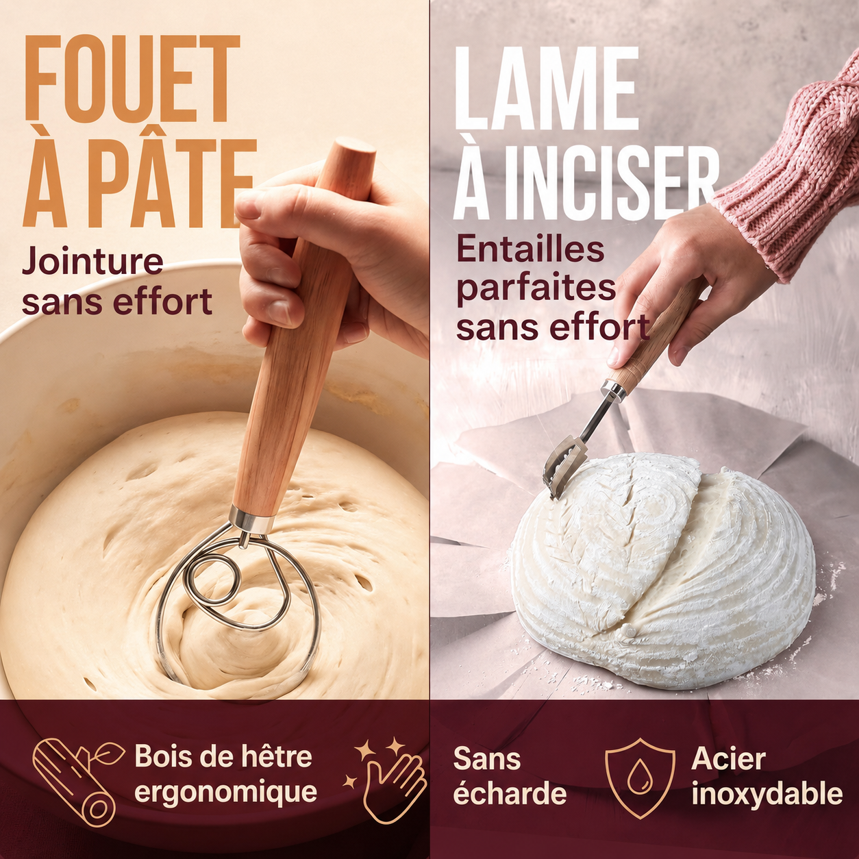 Kit pain au levain bio MieBio pour réussir la cuisson en cocotte au four